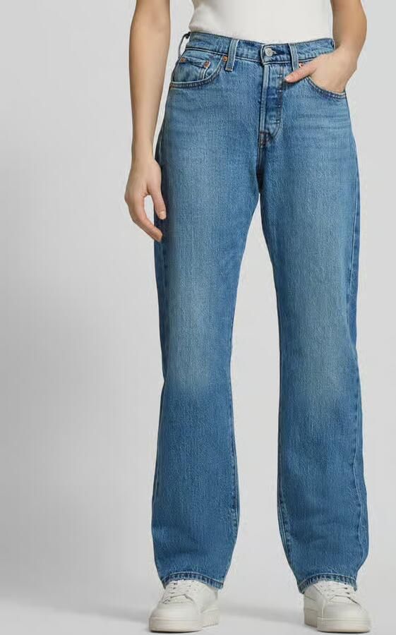Levi's 300 Straight fit jeans in used-look model '501 CURVE LUCID DREAM' - Foto 11