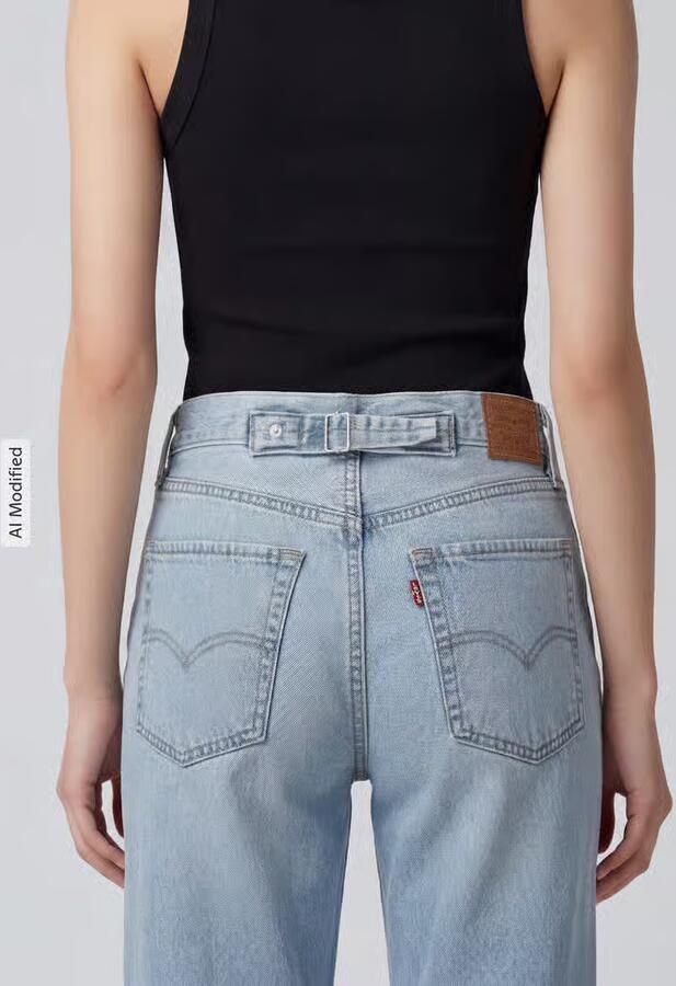 Levi's 300 Loose fit jeans van zuivere katoen model 'LOOSE TAPER H2 26'