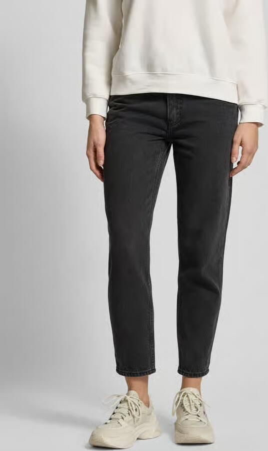 Levi's Zwarte jeans met hoge taille en relaxte pasvorm Zwart Dames - Foto 10