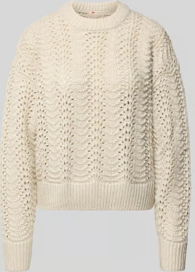 Levi's 300 pullover in relaxed fit met wol