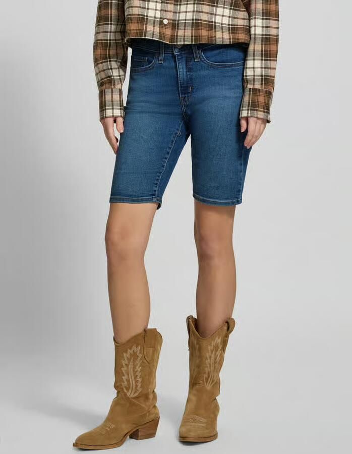 Levi's Short SHAPING BERMUDA Zomerbroek in five-pocket style - Foto 2