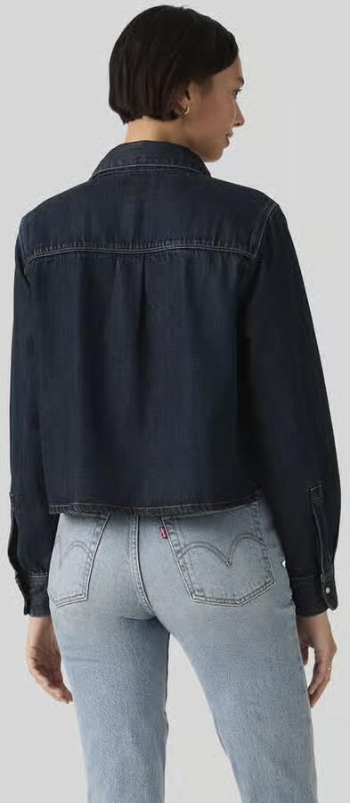 Levi's 300 Regular fit jeanshemd van mix van katoen en lyocell model 'ELI' - Foto 3