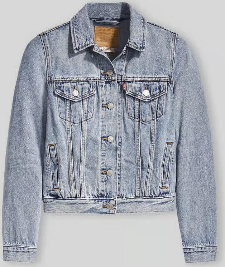 Levi's 300 Regular fit jeansjack van mix van katoen en lyocell ' - Foto 8