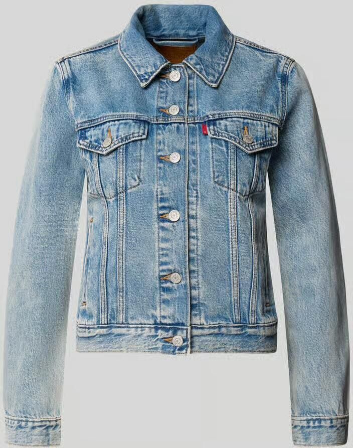 Levi's 300 Regular fit jeansjack van mix van katoen en lyocell ' - Foto 7