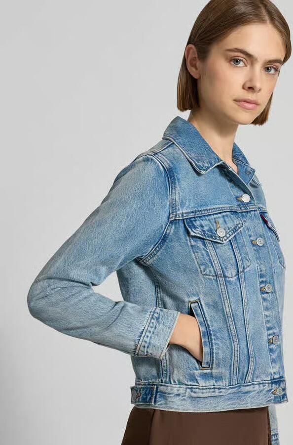 Levi's 300 Regular fit jeansjack van mix van katoen en lyocell ' - Foto 16