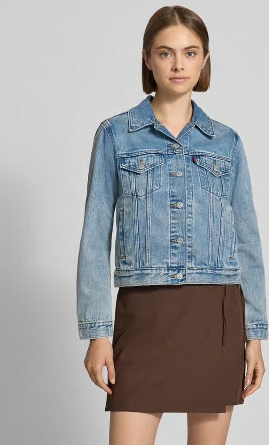 Levi's 300 Regular fit jeansjack van mix van katoen en lyocell ' - Foto 20