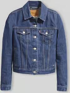 Levi's 300 regular fit jeansjack van puur katoen