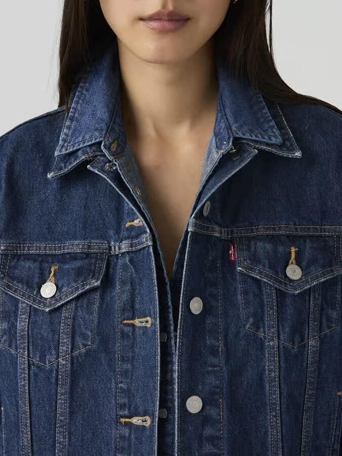 Levi's 300 regular fit jeansjack van puur katoen