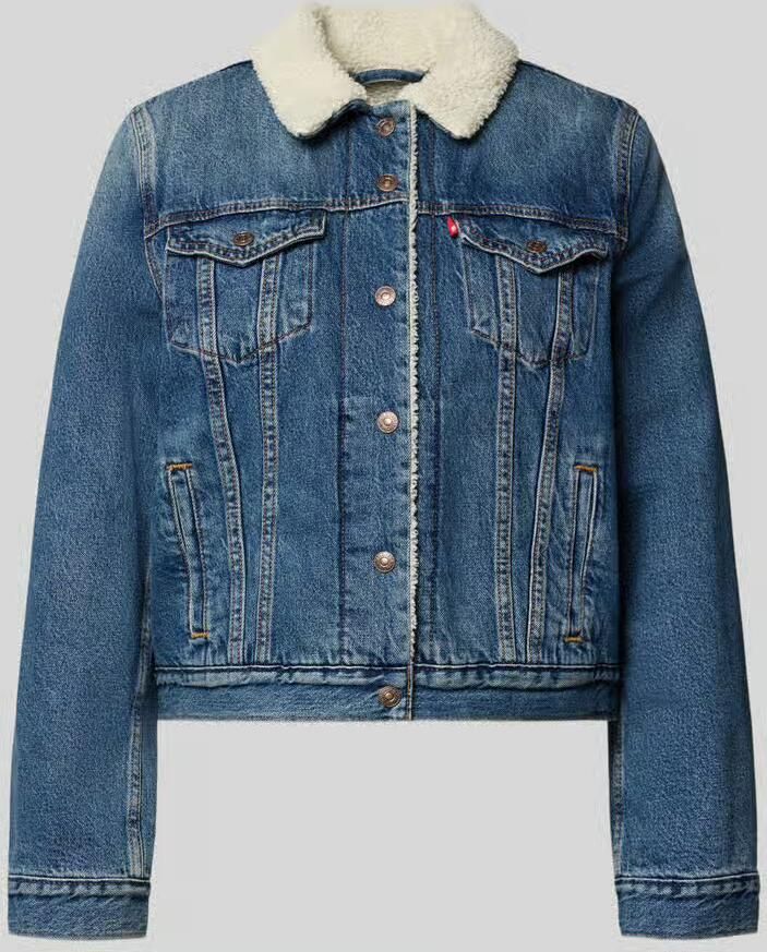 Levi's 300 regular fit jeansjack van puur katoen