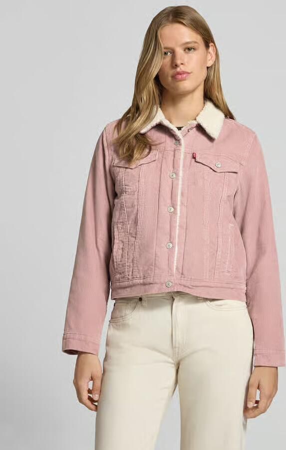 Levi's 300 Regular Fit jeansjack van puur katoen model 'ORIGINAL SHERPA TRUCKER' - Foto 2