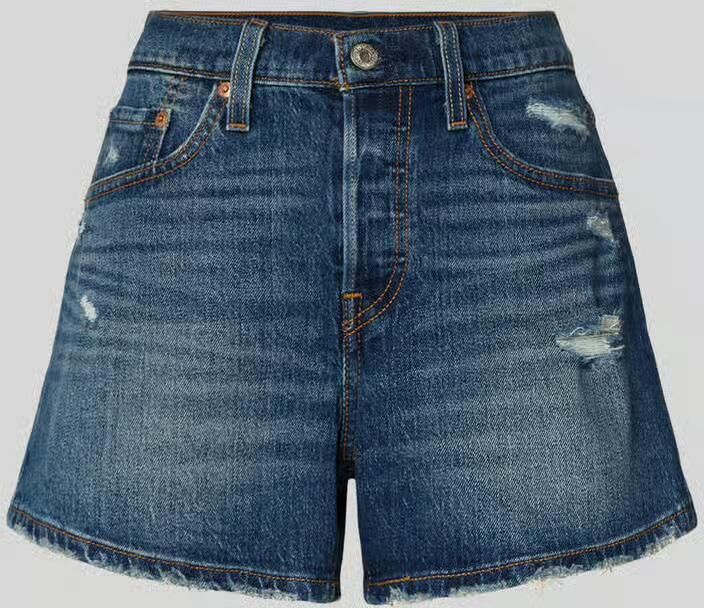 Levi's 300 regular fit korte jeans van katoenmix - Foto 2
