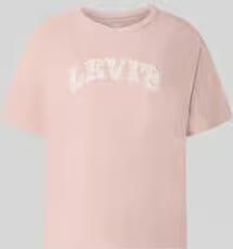 Levi's 300 Regular fit t-shirt van puur katoen model 'VINTAGE'