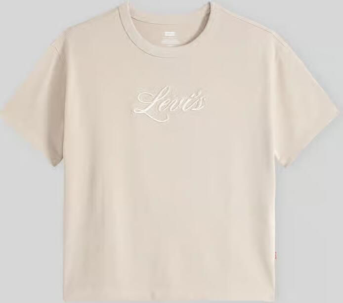 Levi's 300 relaxd fit t-shirt van pure katoen met labelstitching - Foto 2