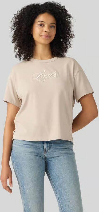 Levi's 300 relaxd fit t-shirt van pure katoen met labelstitching - Foto 3