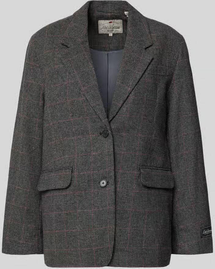 Levi's 300 Relaxed fit kort colbert van wol