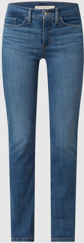 Levi's 300 Shaping straight fit jeans met viscose model '314™'