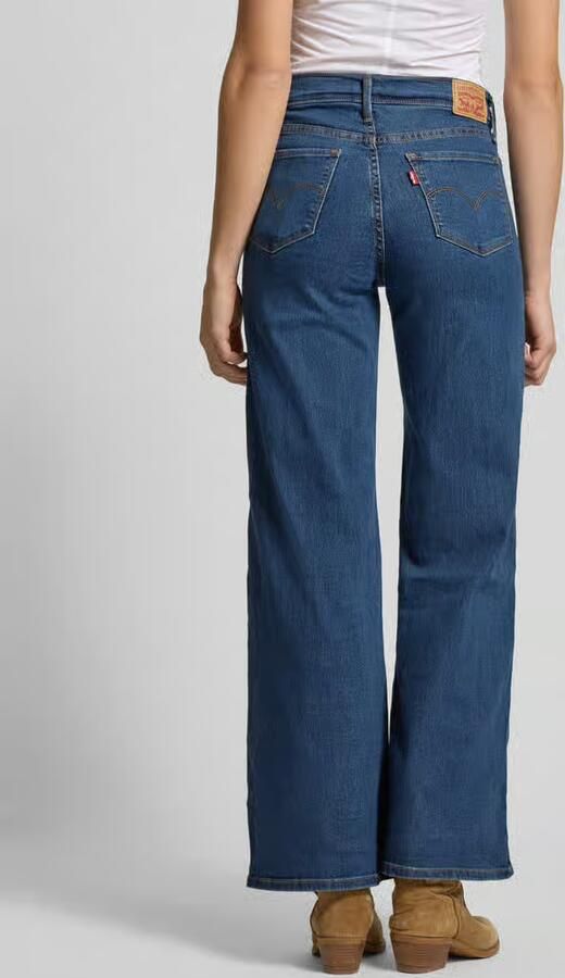 Levi's 300 Shaping wide leg jeans in 5-pocketmodel model '318' - Foto 8