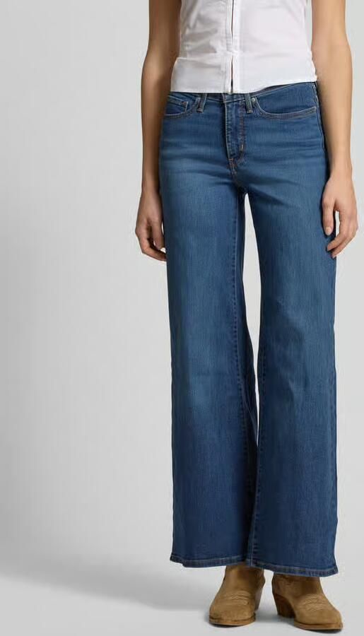 Levi's 300 Shaping wide leg jeans in 5-pocketmodel model '318' - Foto 9