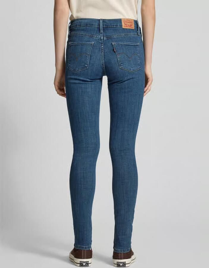 Levi's 300 Skinny fit jeans met labelpatch model '311™ SHAPING SKINNY' - Foto 6