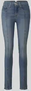 Levi's 300 skinny fit jeans van katoenmix model '311 seamed'