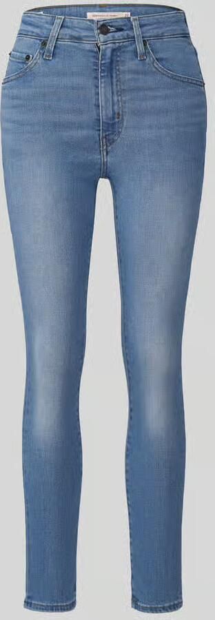 Levi's 300 skinny fit jeans van katoenmix model '721 ' - Foto 5