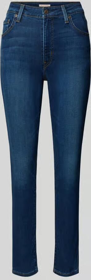 Levi's 300 skinny fit jeans van mix van katoen en lyocell model '721'