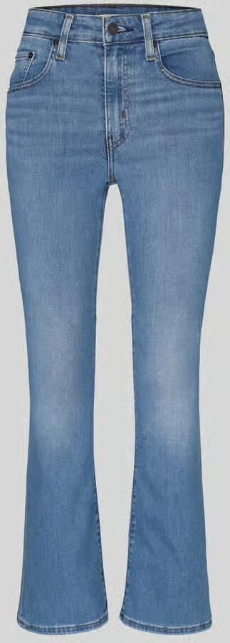Levi's 300 slim fit bootcut-jeans van mix van katoen en lyocell model '725 HIGH RISE BOOTCUT' - Foto 2