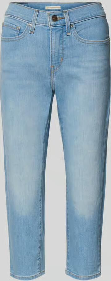 Levi's 300 slim fit caprijeans van katoenmix model '311' - Foto 2