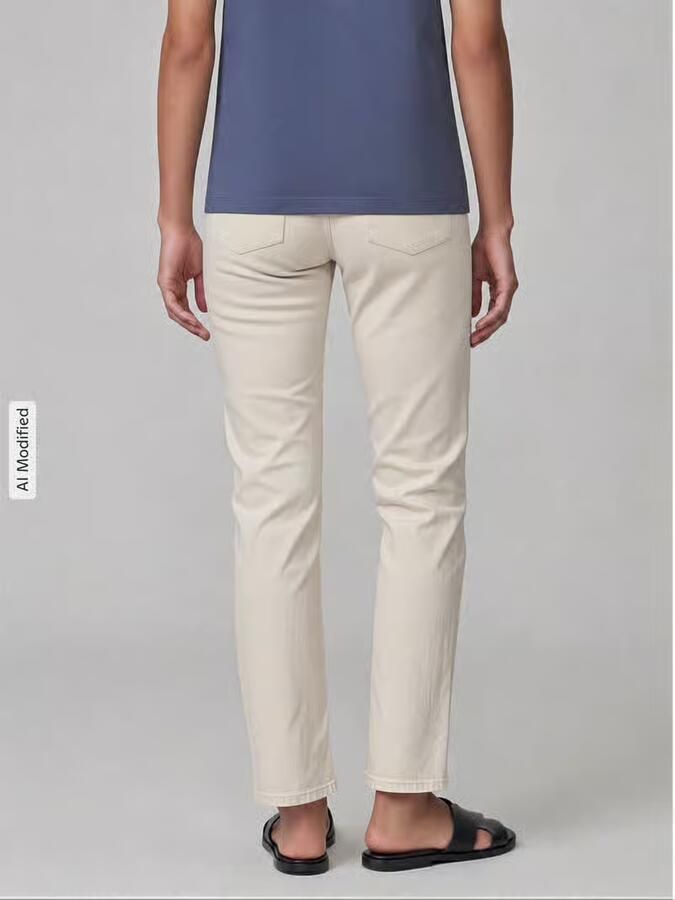 Levi's 300 Slim Fit jeans van katoenmix model 'RIBCAGE' - Foto 3