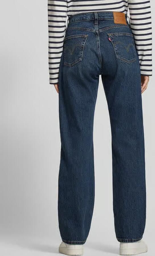 Levi's 300 straight fit jeans van katoenmix in 5-pocketmodel - Foto 14