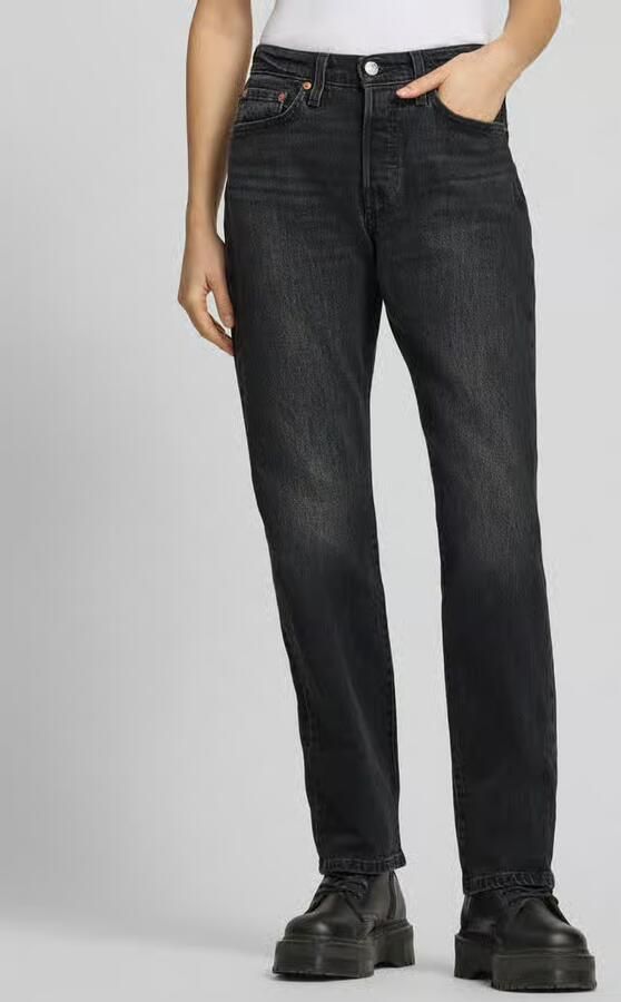 Levi's 300 Straight Fit Jeans met 5-pocketmodel - Foto 16
