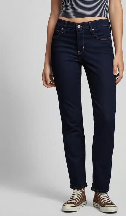 Levi's 314 shaping straight high waist straight fit jeans darkest sky - Foto 15