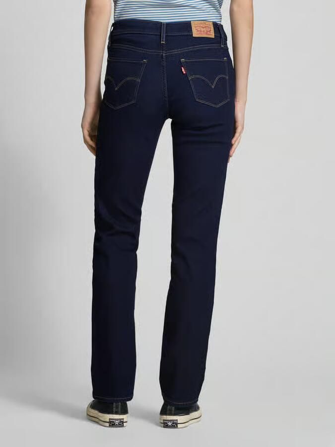 Levi's 314 shaping straight high waist straight fit jeans darkest sky - Foto 4