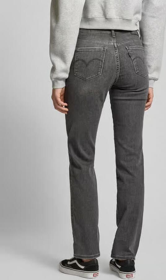 Levi's 300 Shaping straight fit jeans in 5-pocketmodel model '314' - Foto 14