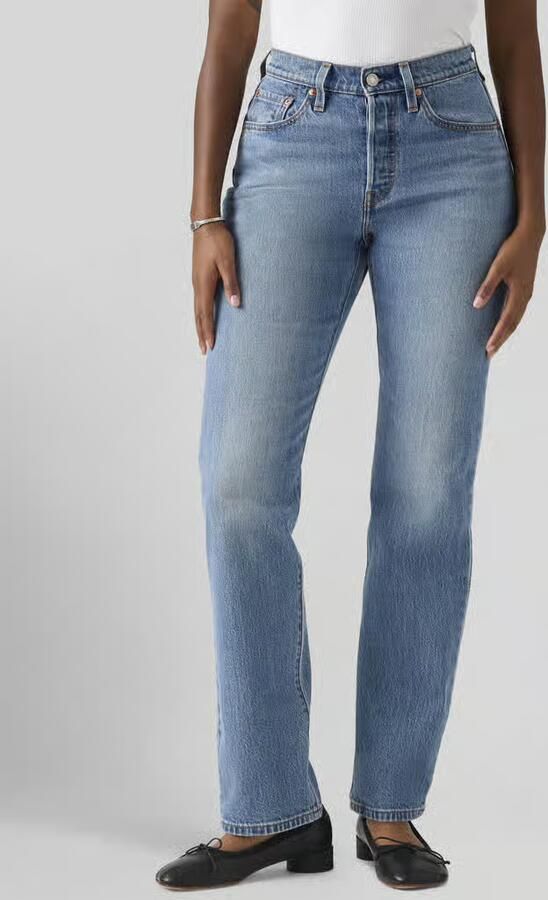 Levi's 300 Straight fit jeans in used-look model '501 CURVE LUCID DREAM' - Foto 13