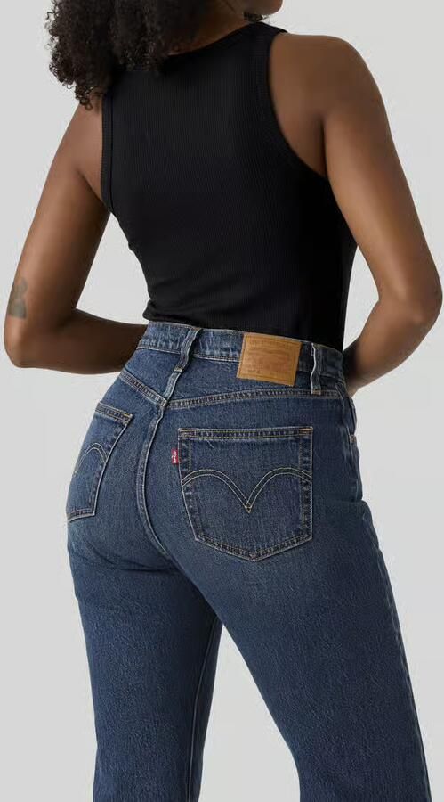 Levi's 300 straight fit jeans van katoenmix in 5-pocketmodel - Foto 11