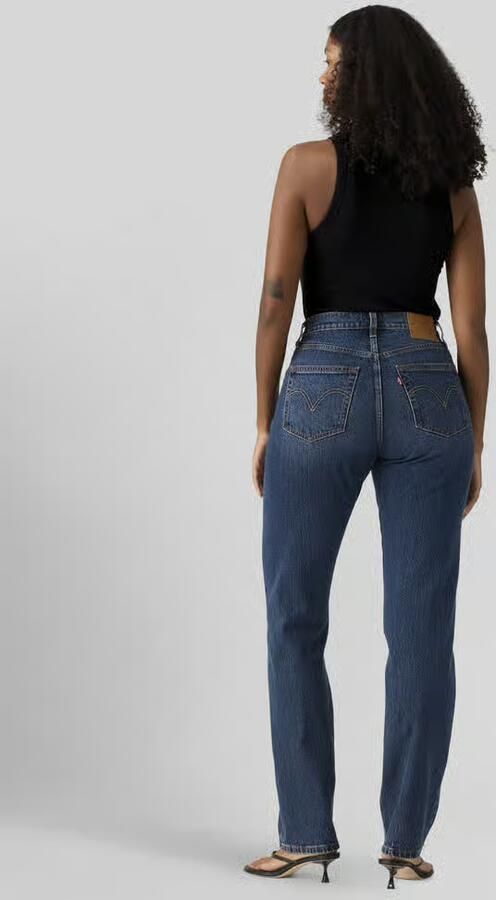 Levi's 300 straight fit jeans van katoenmix in 5-pocketmodel - Foto 15