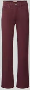 Levi's 300 straight fit jeans van katoenmix met viscose model '314 SHAPING STRAIGHT'