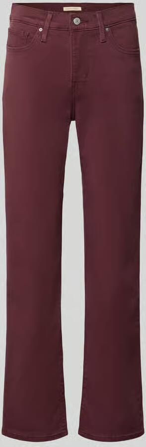 Levi's 300 straight fit jeans van katoenmix met viscose model '314 SHAPING STRAIGHT' - Foto 2