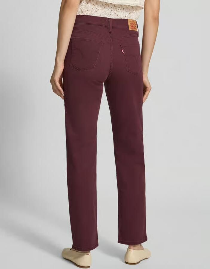 Levi's 300 straight fit jeans van katoenmix met viscose model '314 SHAPING STRAIGHT'