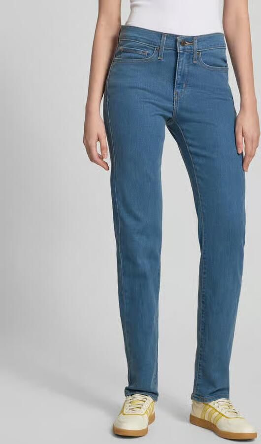 Levi's 300 straight fit jeans van katoenmix model '314' - Foto 3