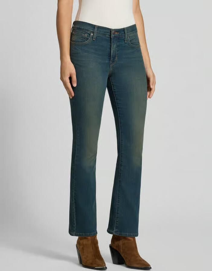 Levi's 300 straight fit jeans van katoenmix model '315 ' - Foto 3