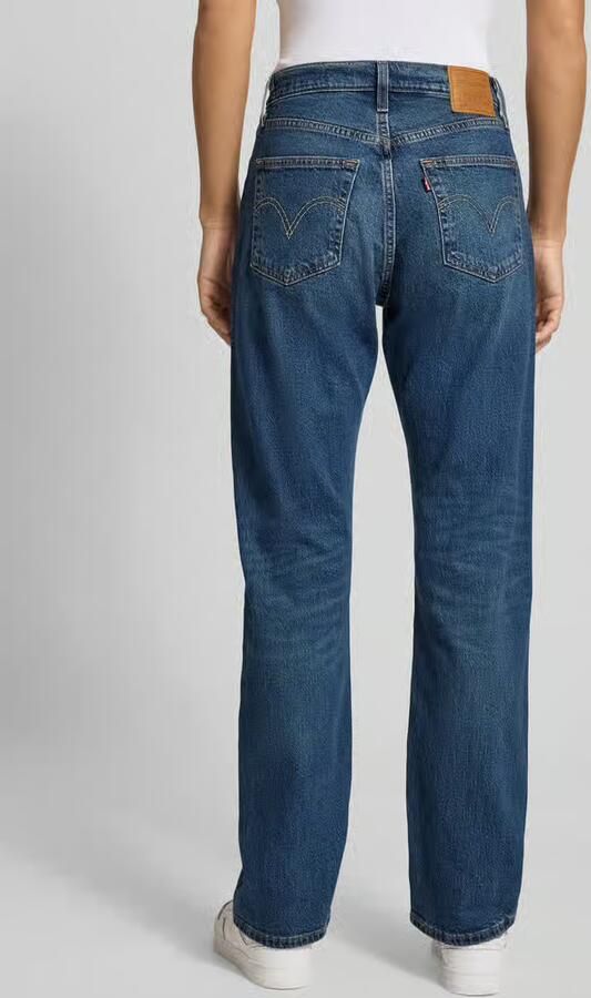 Levi's 300 straight fit jeans van katoenmix model '501 '