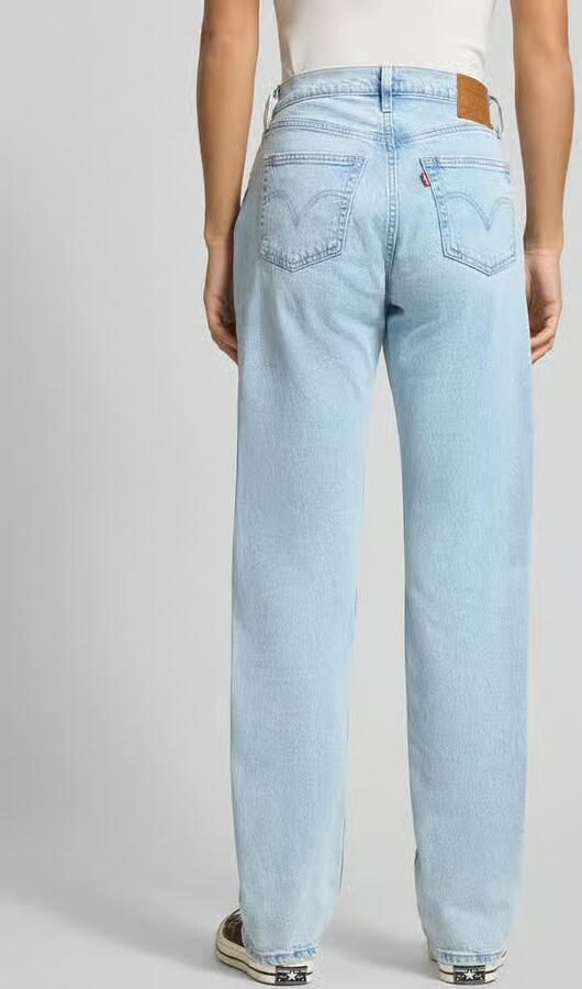 Levi's 300 straight fit jeans van katoenmix model '501 '