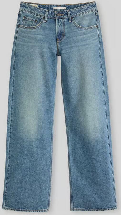 Levi's LOW LOOSE low waist wide leg jeans medium blue denim - Foto 10