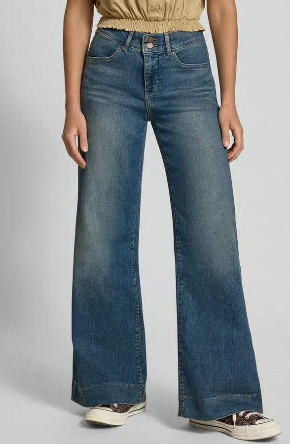 Levi's 300 Wide & loose fit jeans van katoenmix model '318' - Foto 2
