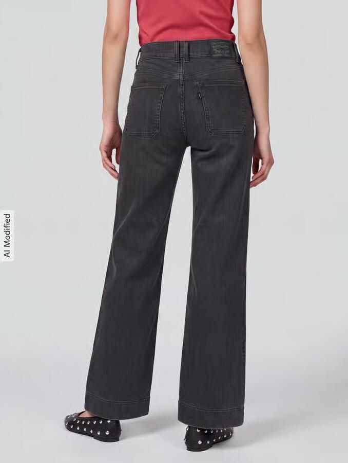 Levi's 300 Wide & loose fit jeans van katoenmix model '318 ' - Foto 3