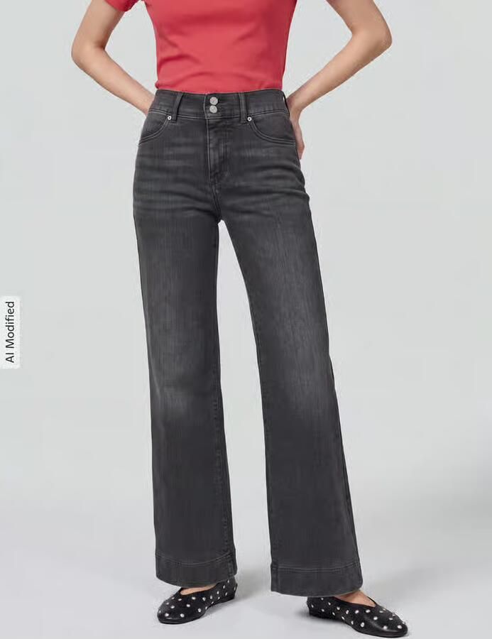 Levi's 300 Wide & loose fit jeans van katoenmix model '318 ' - Foto 2