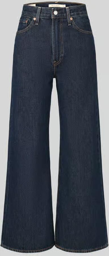 Levi's 300 Wide & loose fit jeans van pure katoen model 'RIBCAGE WIDE LEG' - Foto 4