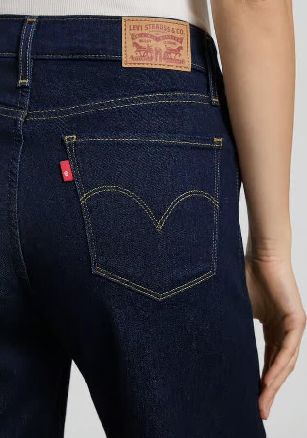Levi's 300 Wide leg jeans van katoenmix in 5-pocketmodel